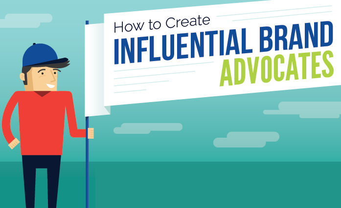 How to Create Influential Brand Advocates - #infographic