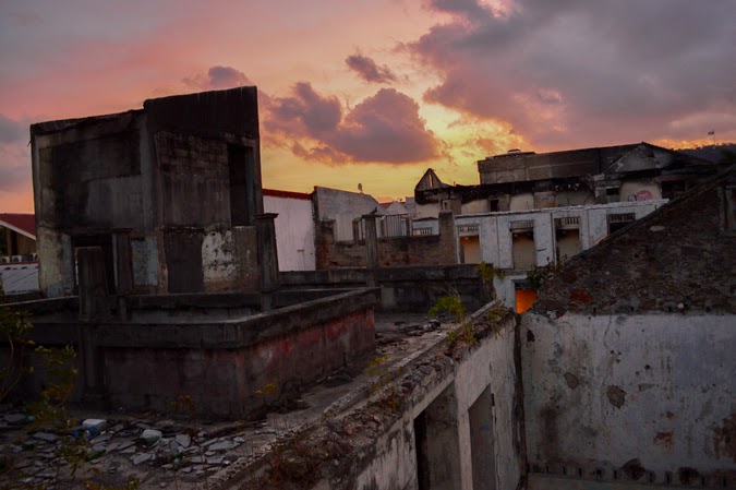 Sunset over Casco Viejo Panama