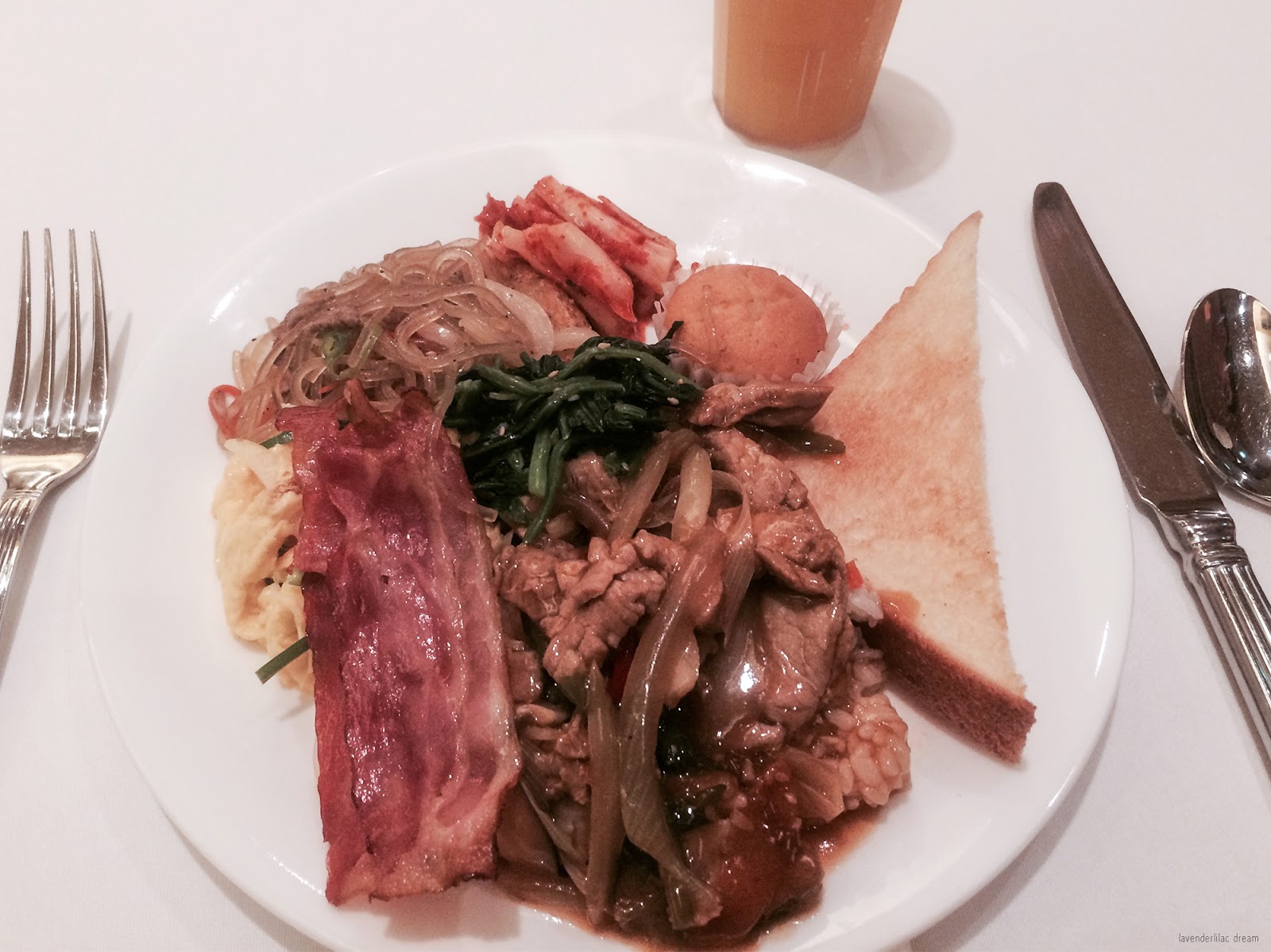 South Korea, Jeju Island, Yonsei University, YISS 2014, Teddy Valley Golf & Resort, Breakfast buffet
