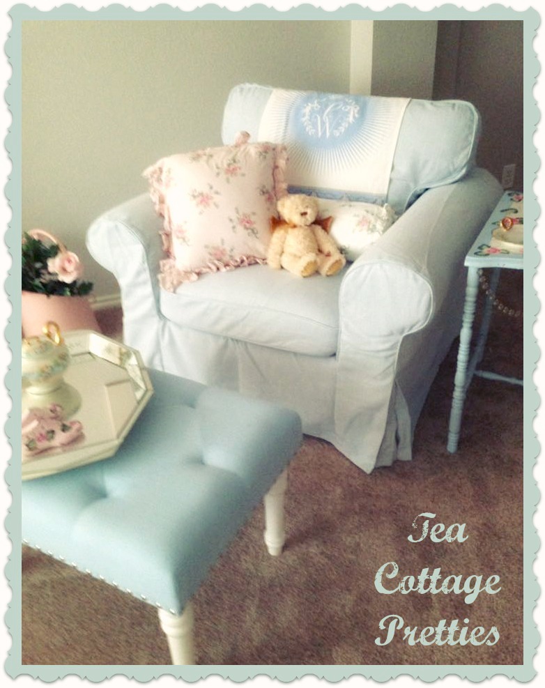Tea Cottage Pretties More Decorating My New Ikea Slipcovers!!!