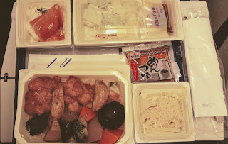 All Nippon Airways Flight meal from Narita to San Francisco