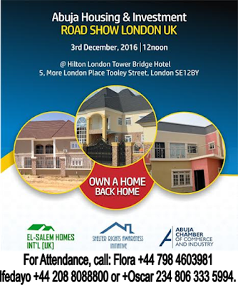 kkkk Nigerian Housing Road Show kicks-off in the UK