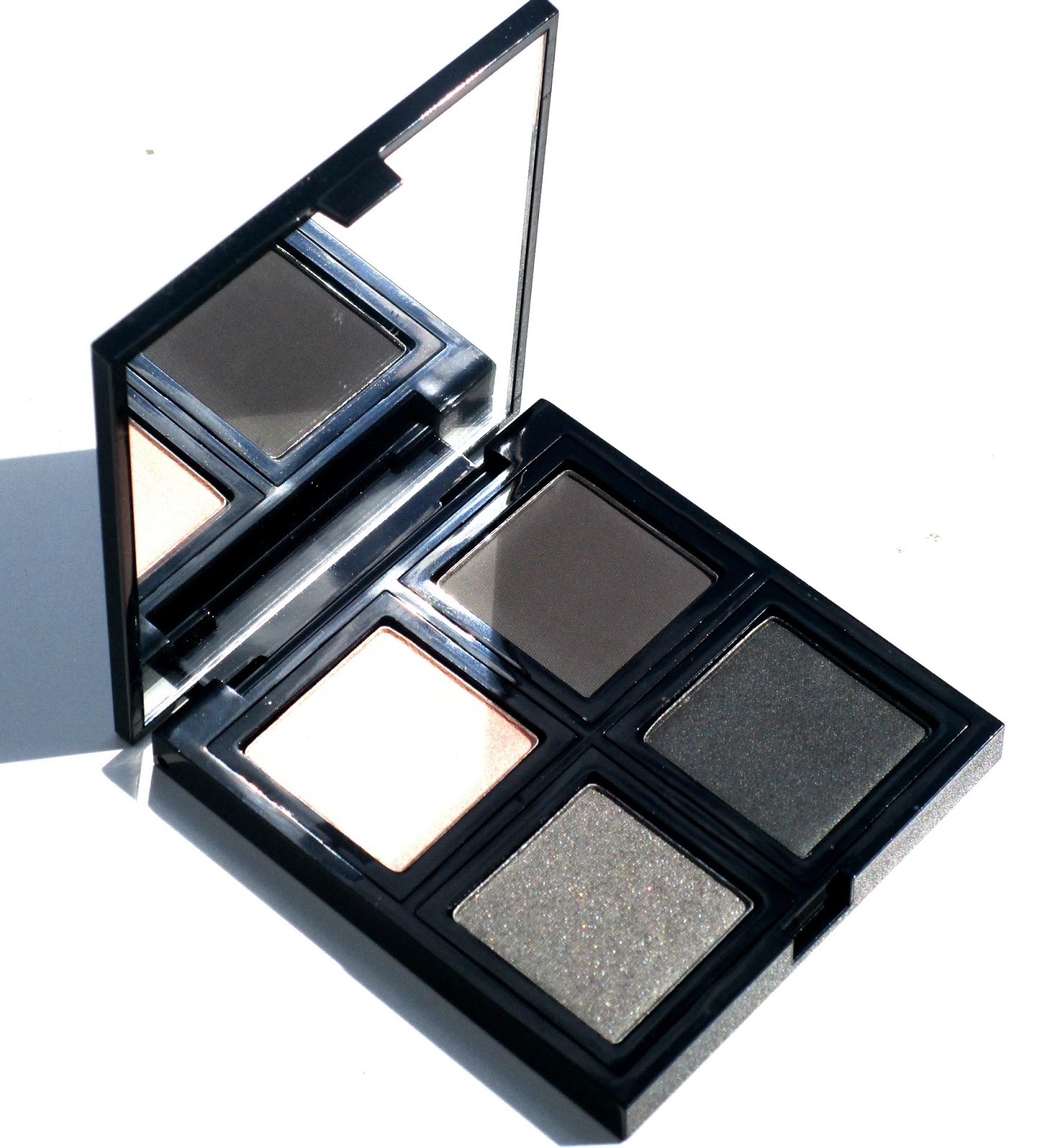 HaySparkle The Body Shop Down To Earth Smokey Grey Eyeshadow Quad Review