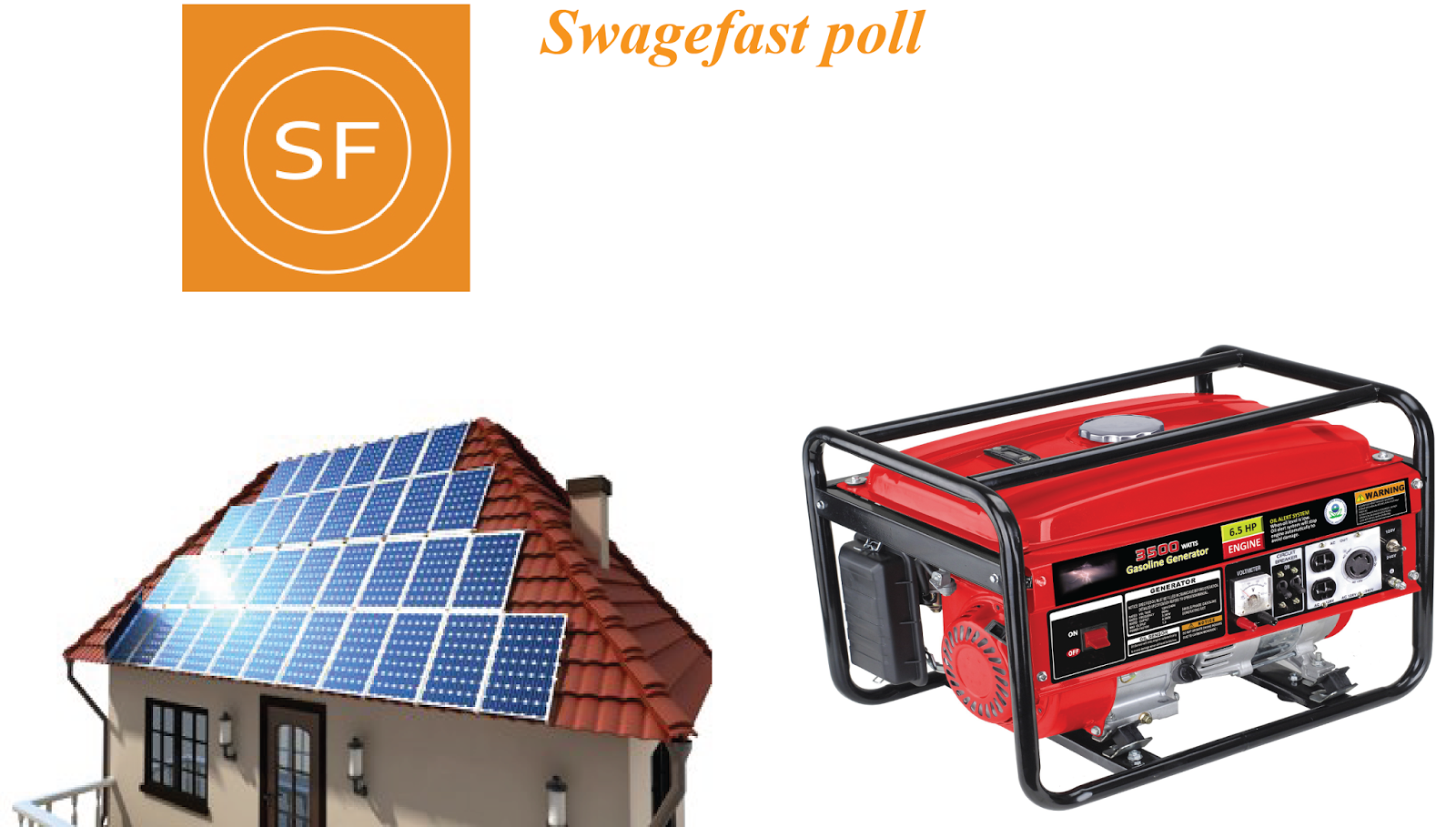 Swagefast Solar Panels vs Generators