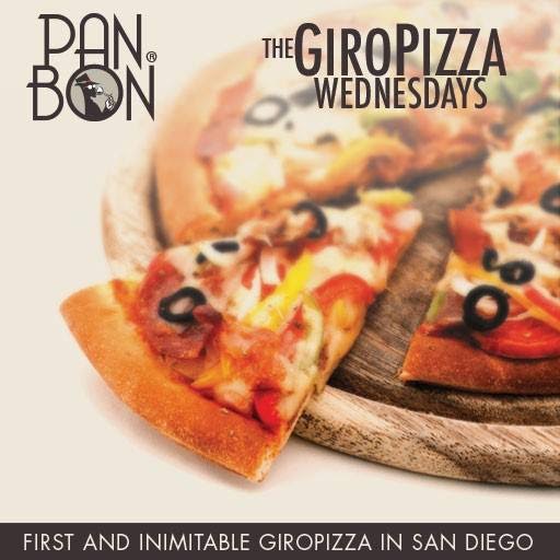 SanDiegoVille Pan Bon Introduces Unlimited "Giro" Pizza Wednesdays