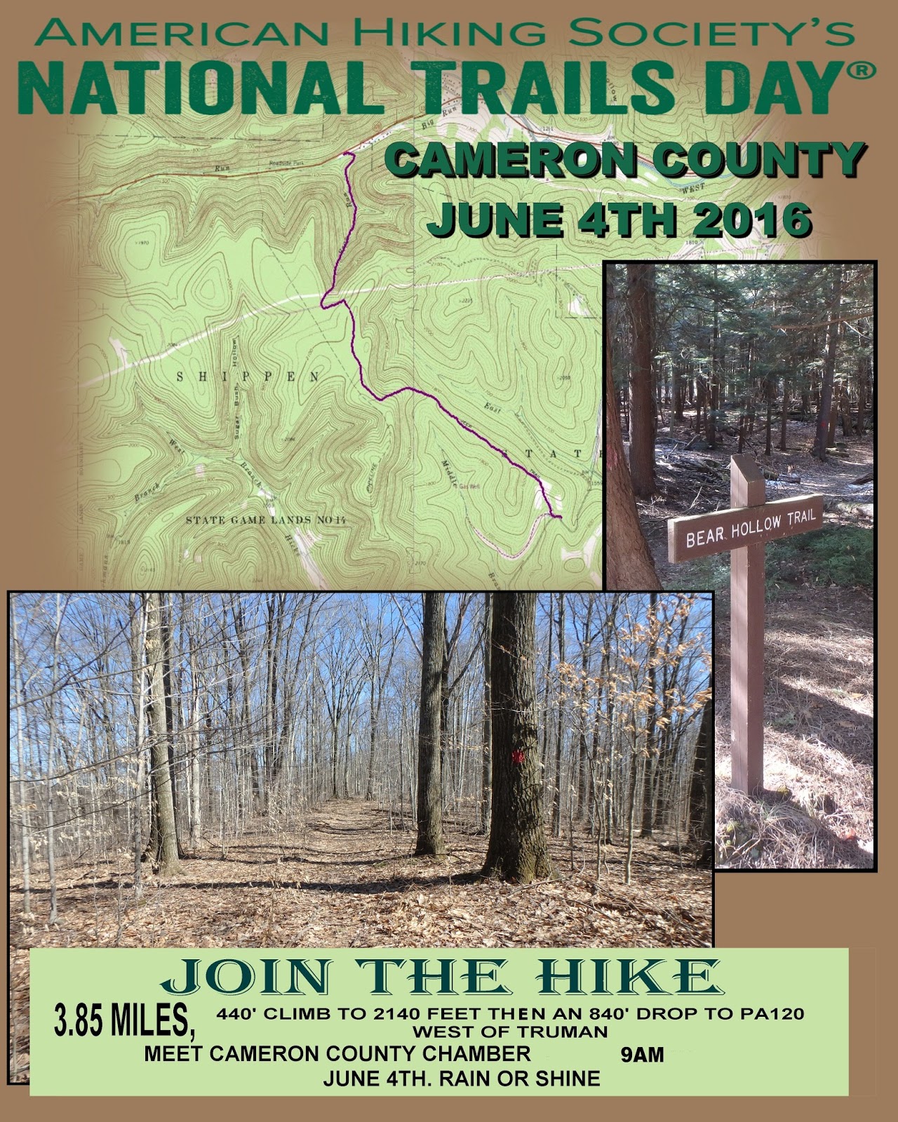 Cameron County PA News Celebrate National Trails Day
