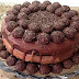Receita de Naked Cake de chocolate com recheio de brigadeiro branco