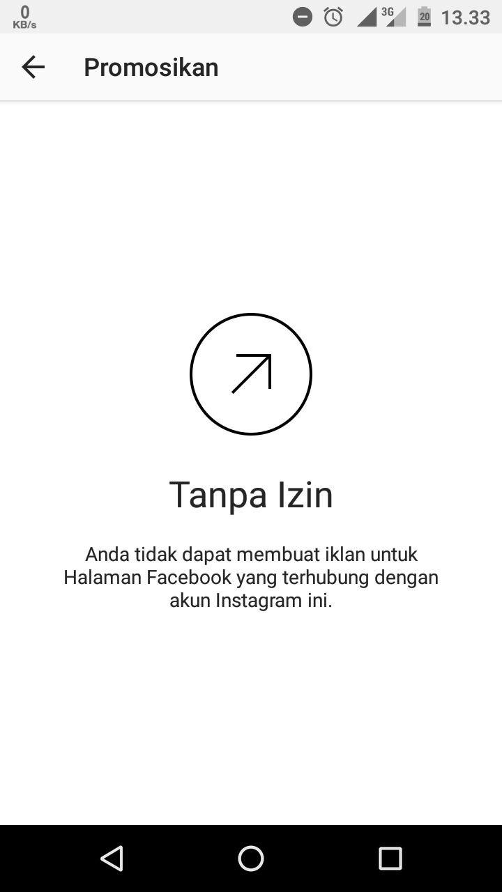 Mengatasi Kesalahan Tanpa Izin Saat Promosi Instagram Kang PP