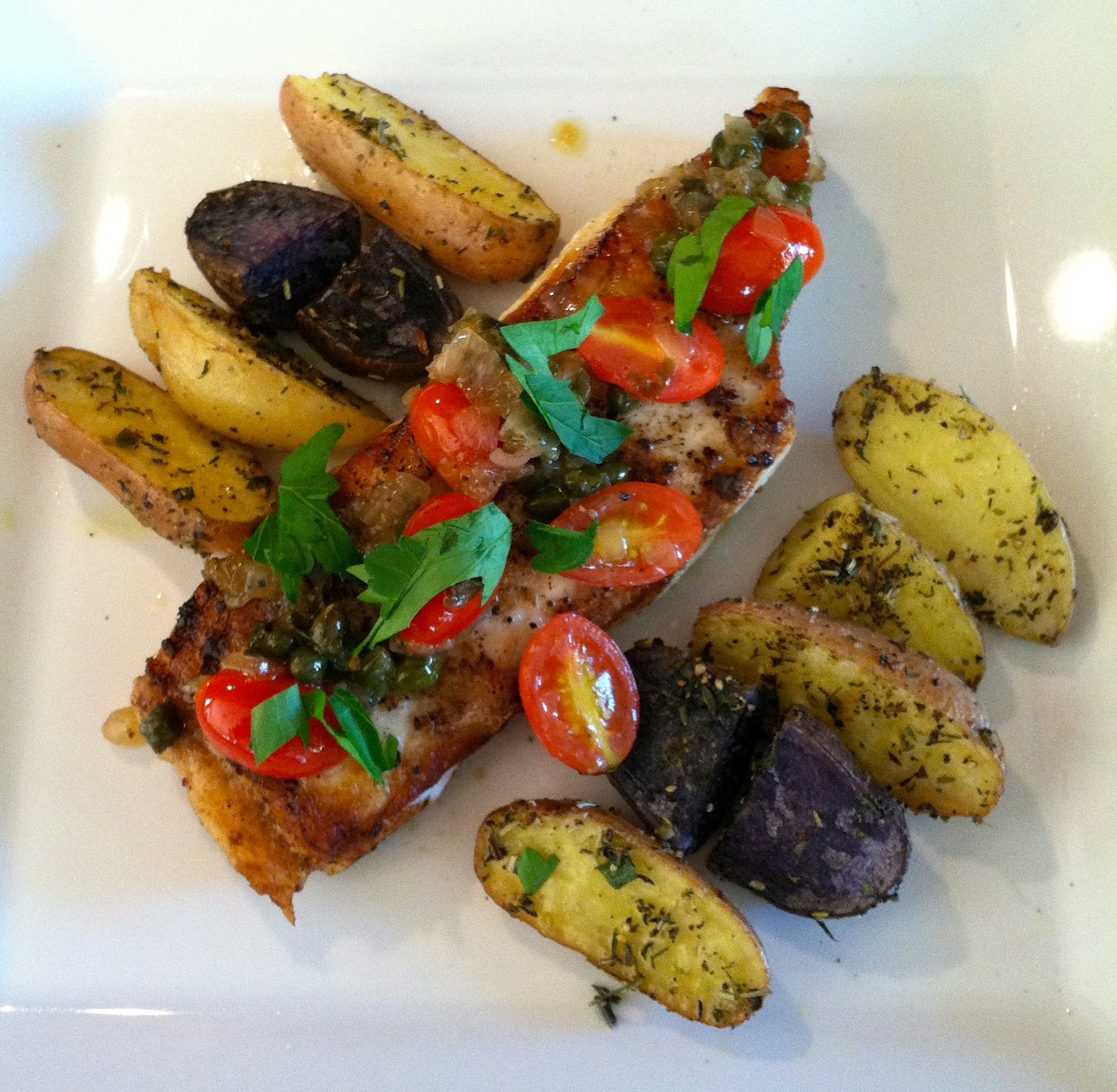 Wine On The Weekend Pan Seared Halibut With A White Wine Caper Sauce