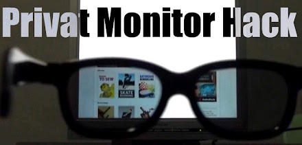Hack : Der private Monitor - Privacy Monitor - LCD Panel Mod ( 1 Video )