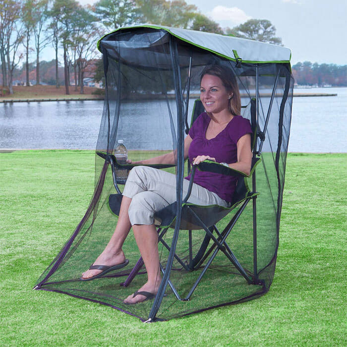 Amazon Is Selling A Canopy Chair Designed To Protect From Bugs