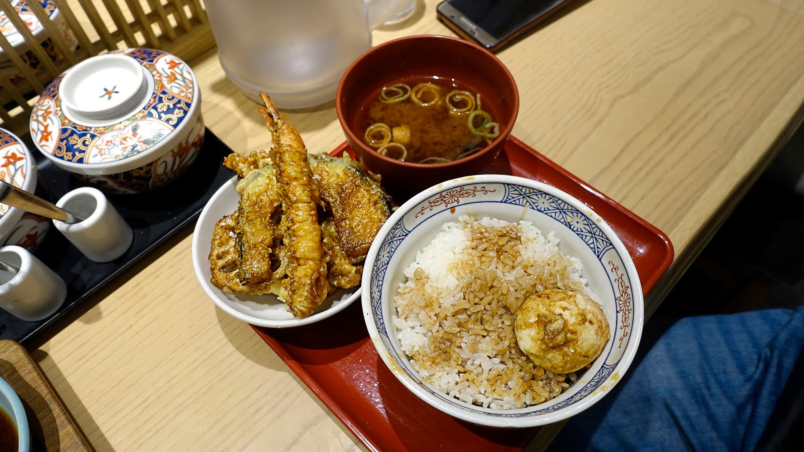 Travel the world Best Tendon Tempura Rice Bowl near Umeda station