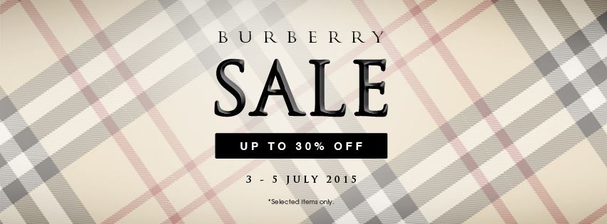 burberry sale items