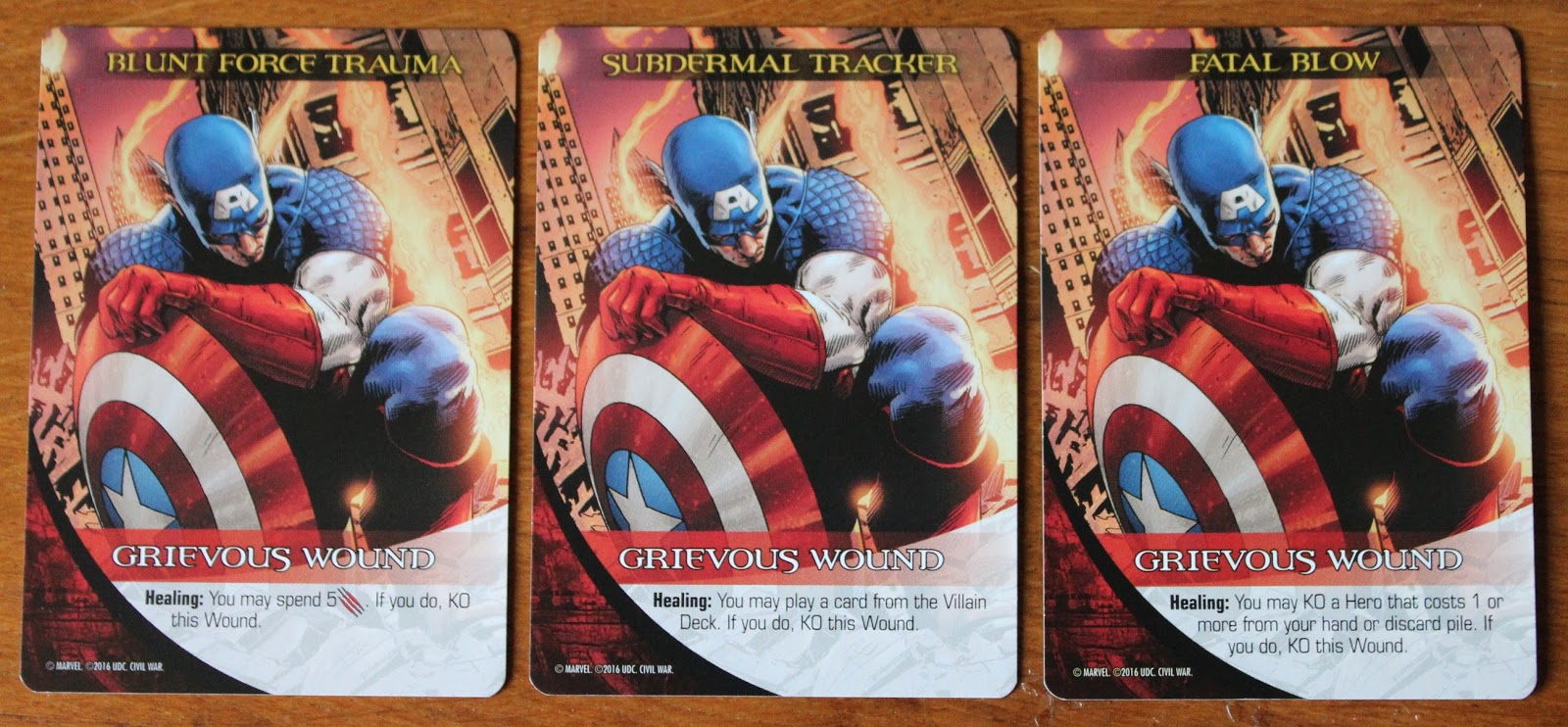 Random Nerdery Cardboard Marvel Legendary Civil War