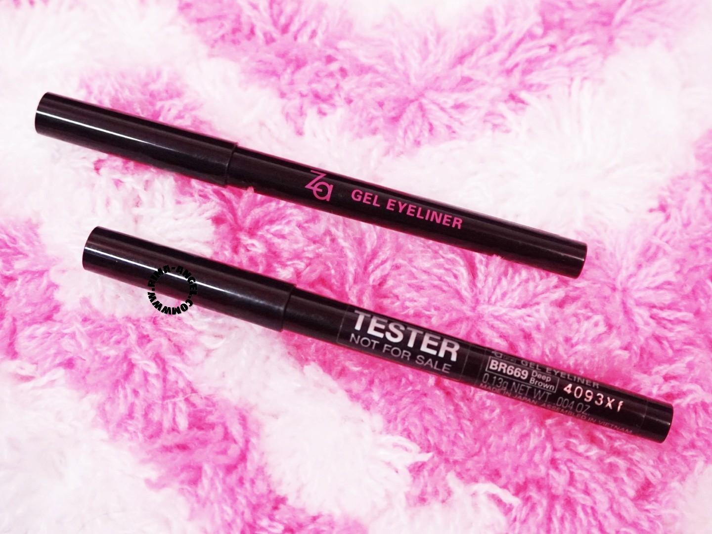 Review Za Gel Eyeliner Deep Brown & Black