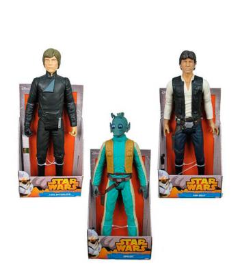 Pack Figuras Luke Skywalker Han Solo y Greedo