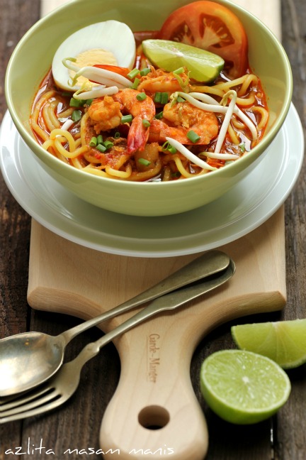 Mee Udang Sungai Dua Masam Manis