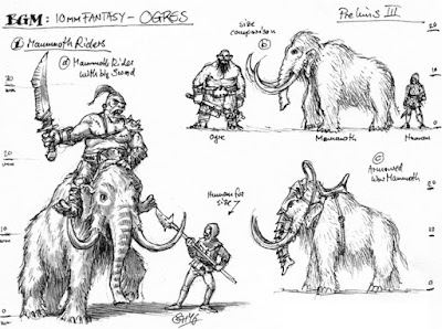 Ogre Mammoths Concept Art