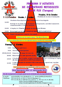 Programa activitats XVI - Any 2011