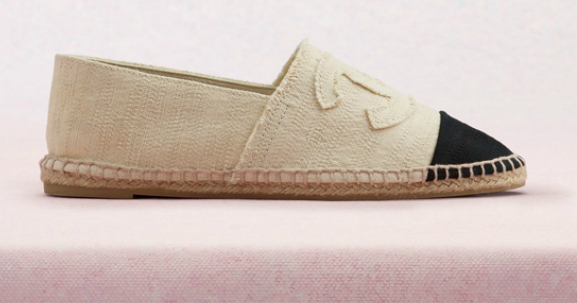 chanel espadrilles no serial number