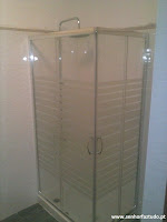 Instalação de base de ducha