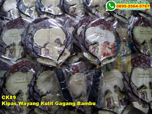 Harga Kipas Wayang Kulit Gagang Bambu
