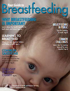 Breastfeeding magazine cover