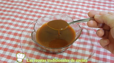 Receta fácil de caramelo líquido para postres