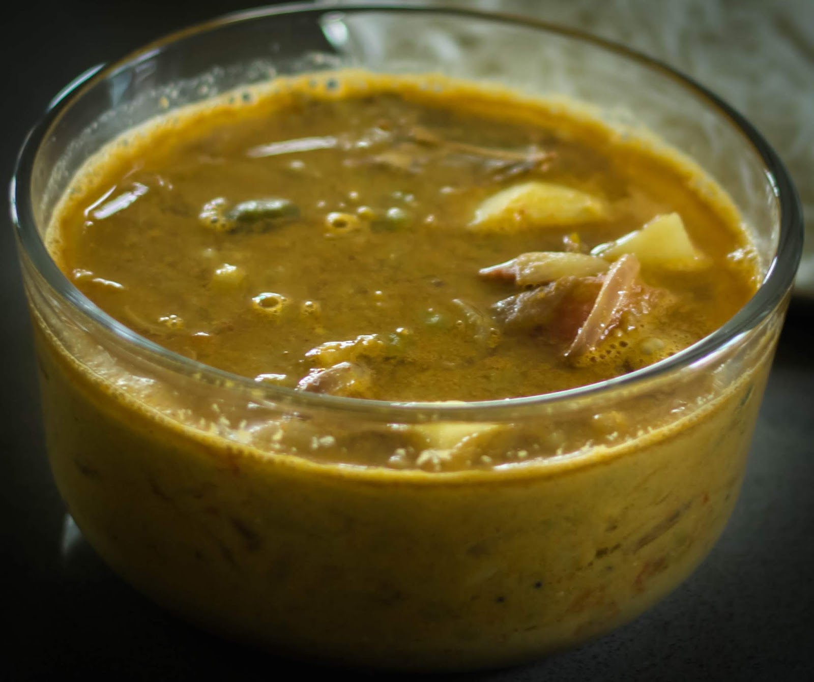 GREEN PEAS CURRY PASSION OF COOKING