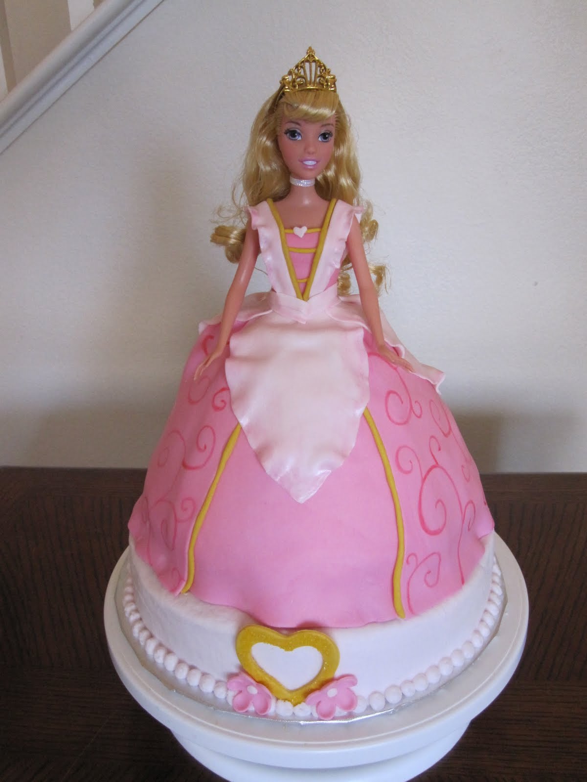 Ms. Cakes Sleeping Beauty Barbie Cake