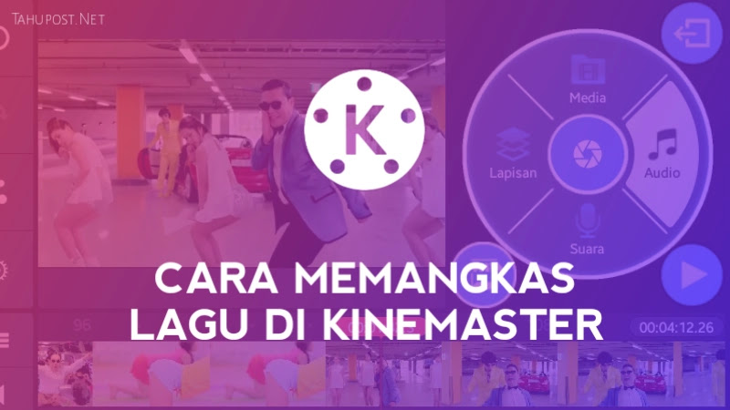 Cara Memangkas atau Memotong Lagu di Kinemaster