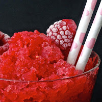  Granizado de melancia e framboesa