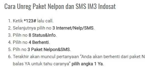 Cara Berhenti Berlangganan Paket Internet Telkomsel Paket Data Kartu As Dan Simapti Call Center Indosat