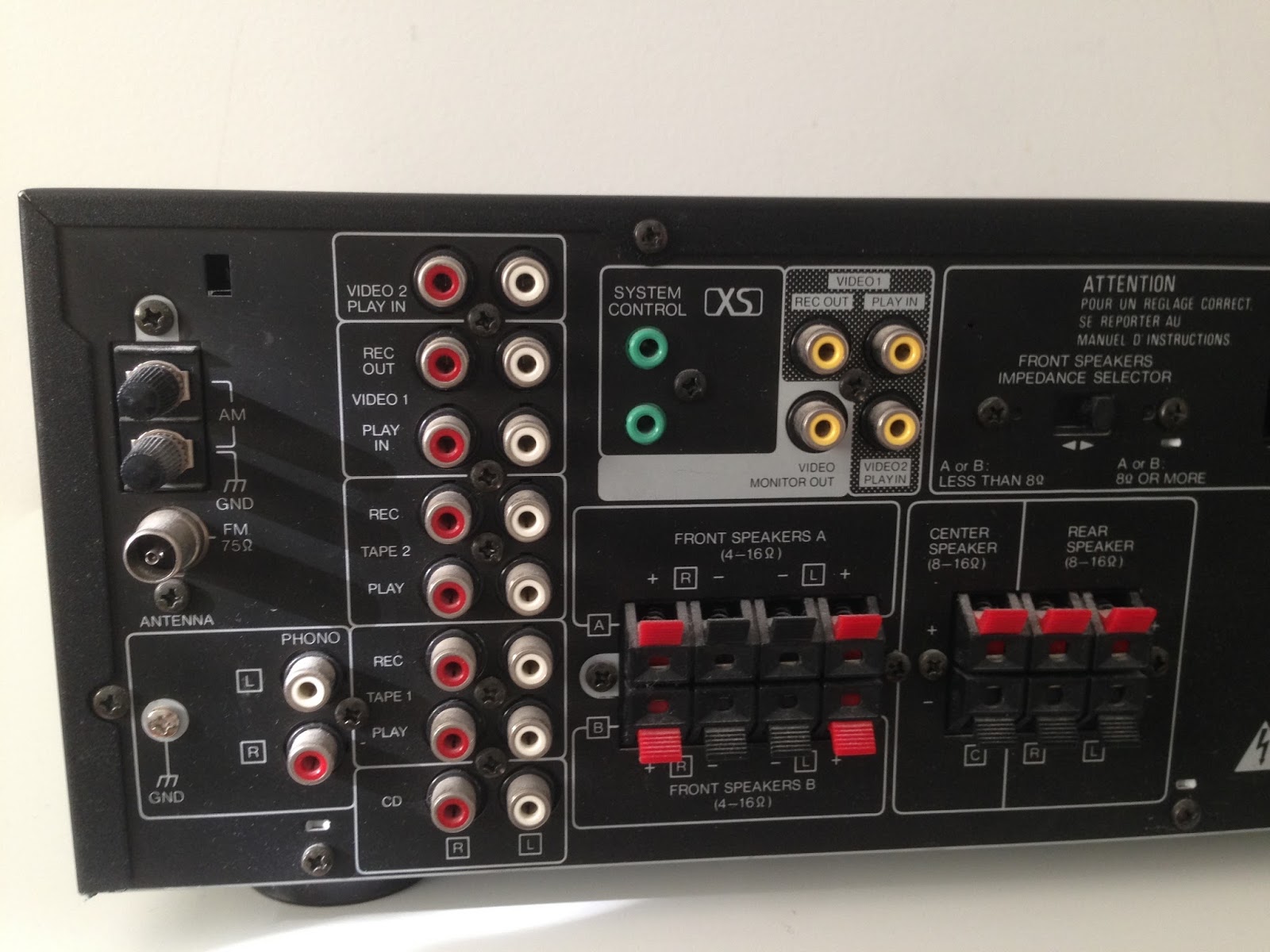 Vintage Stereo Guy Kenwood KrV5580 Audio Video Surround Receiver