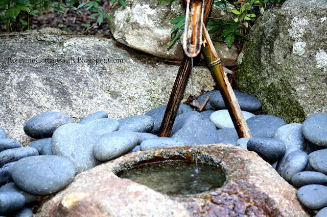Water fountain feature at Cheekwood botanical garden