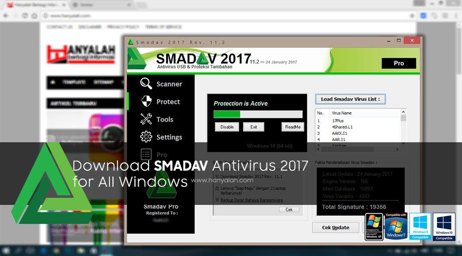 Gratis Download Smadav Antivirus 2017 All Windows Version (Official)