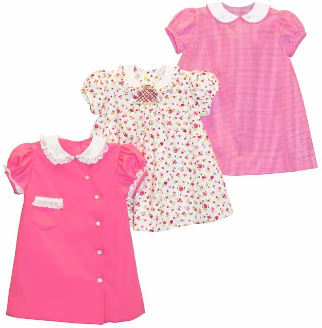 Southern Matriarch Lining a Smocked Apron Dress