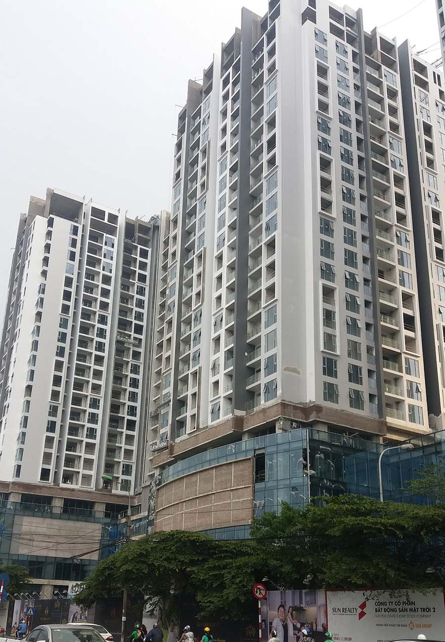 Tiến độ thi công dự án Sun Group Lương Yên tháng 5/2018 Tiến độ thi công dự án Sun Group Lương Yên tháng 5/2018