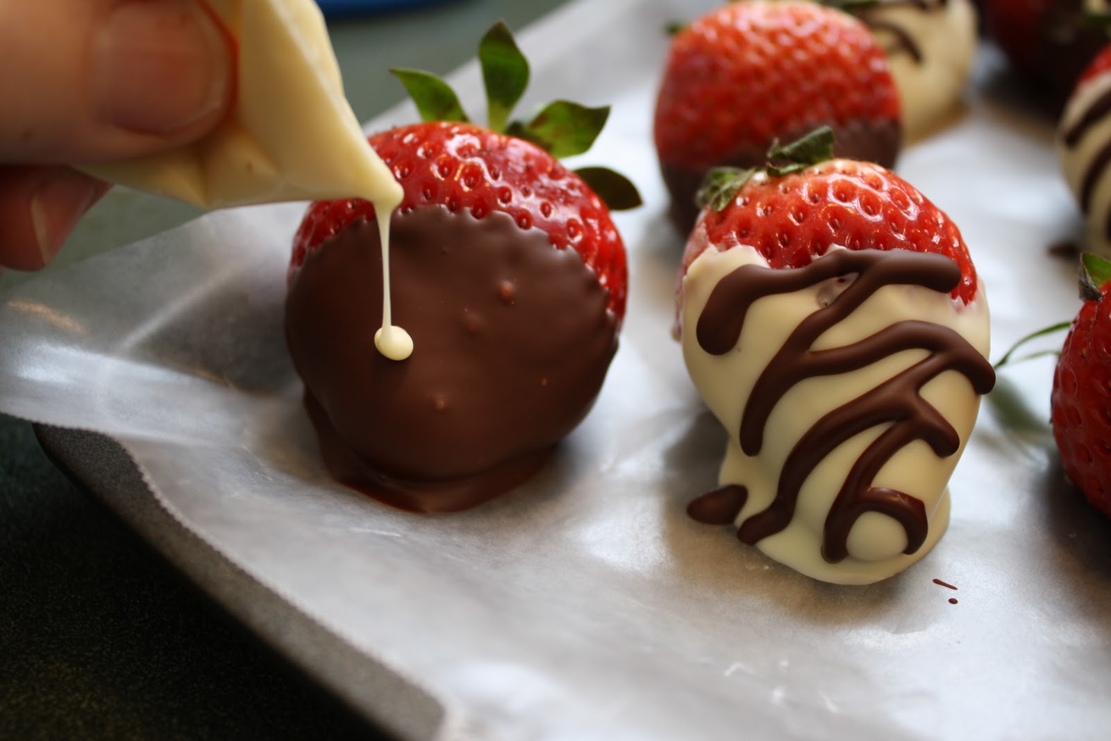 What's Cooking in your World? Day 105.5 Amaretto Infused Chocolate