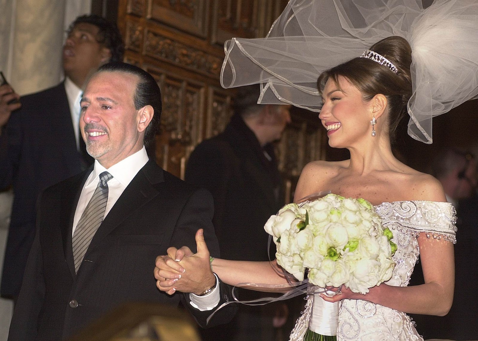 Red Carpet Wedding Thalía And Tommy Mottola Red Carpet Wedding Thalía And Tommy Mottola