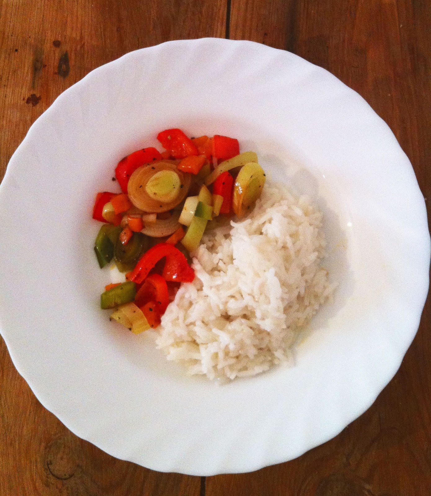 CUISINER BIEN : Asia-Gemüse-Pfanne mit Reis