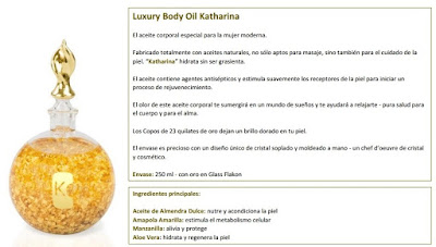 Cosmética Karatbars - Luxury Body Oil Katharina