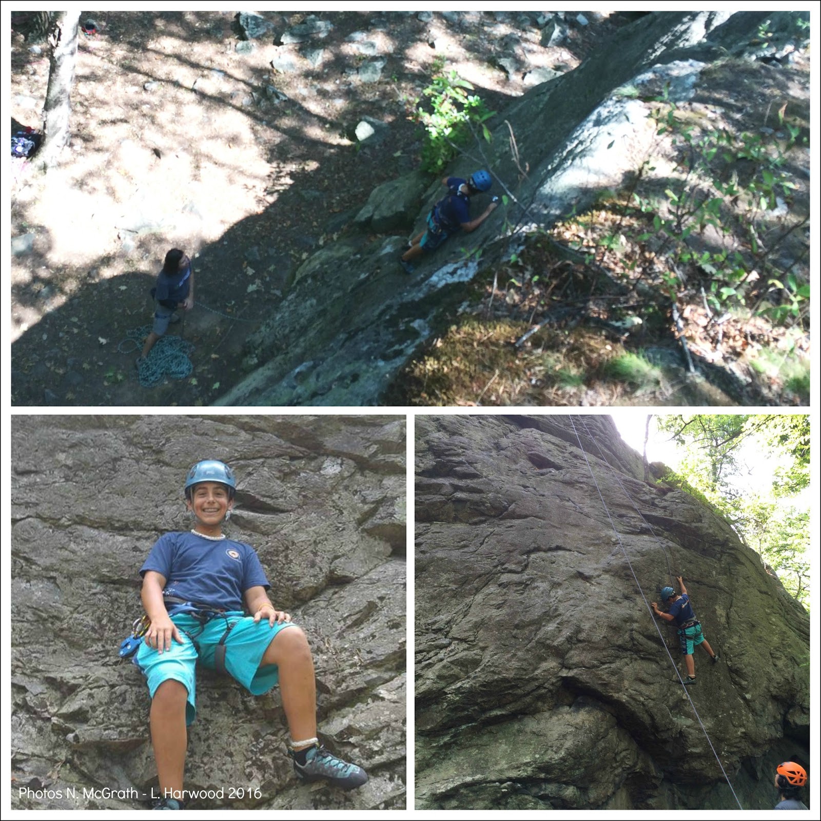 Hawaii Girl Adventures Black & White Rocks Rock Climbing