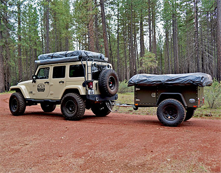 Jeep Camping Overland Style - Remote Oregon High Desert 