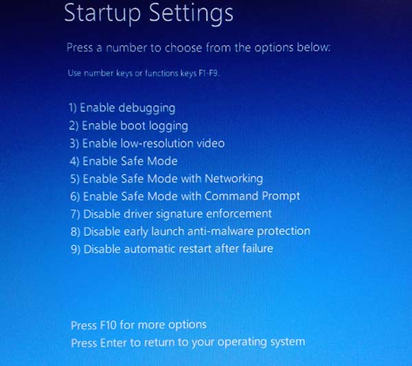 How to Boot into Safe Mode in Windows 10