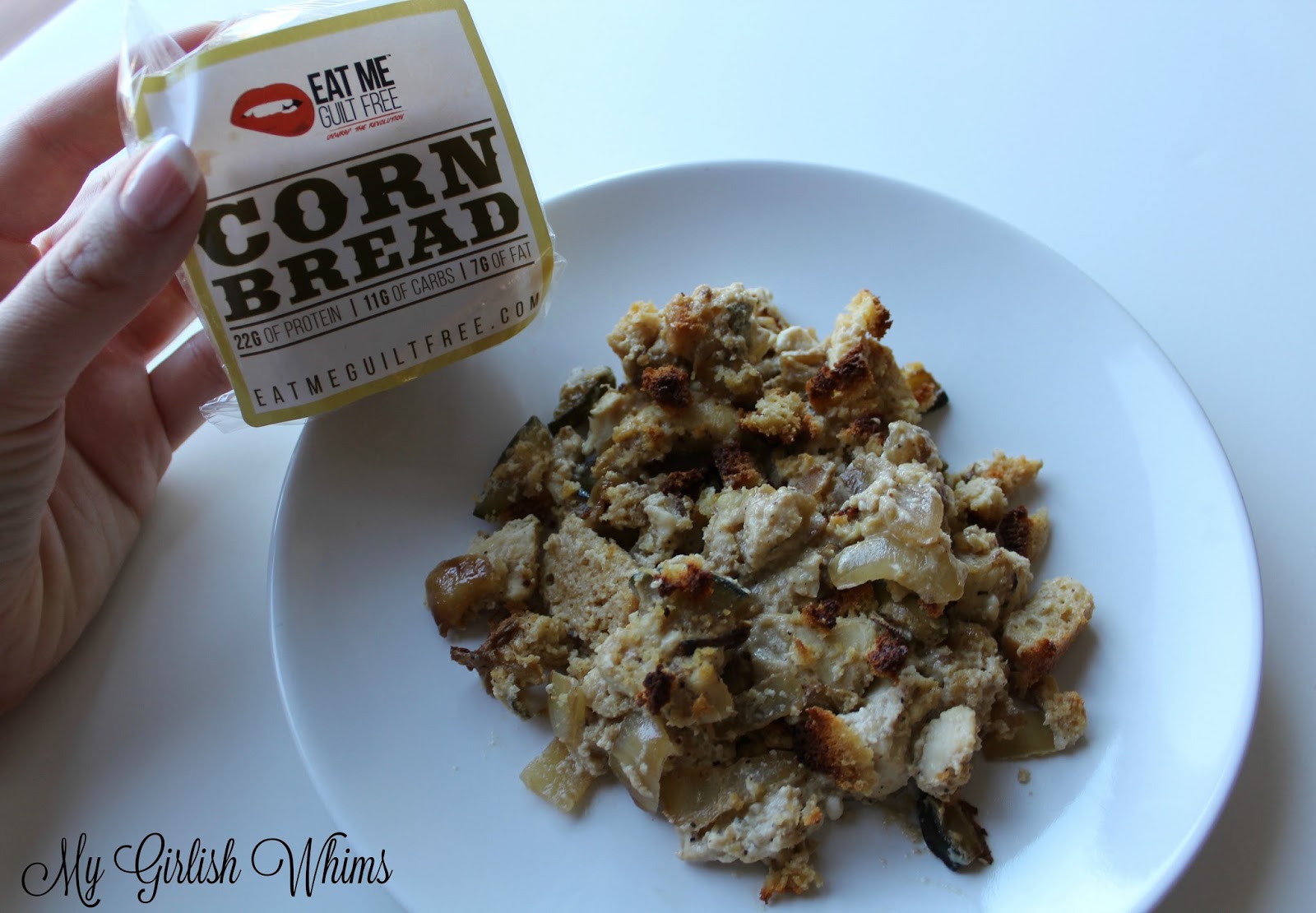 Healthy Cornbread Chicken Casserole (High Protein!) My Girlish Whims