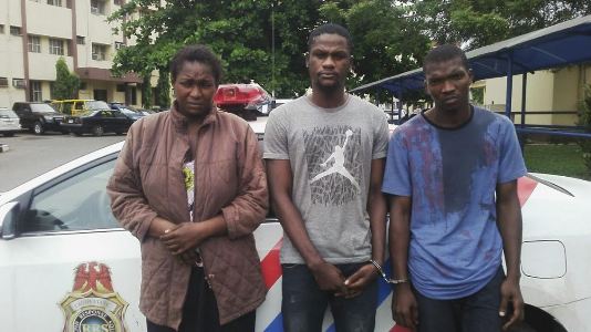 j Photo: 3 internet fraudsters posed as clients to swindle property dealer out of N3.8m in Lagos