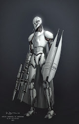 wars star grievous concept general warren fu armor droids guards sith grevious droid battle looked almost epic concepts designs mag