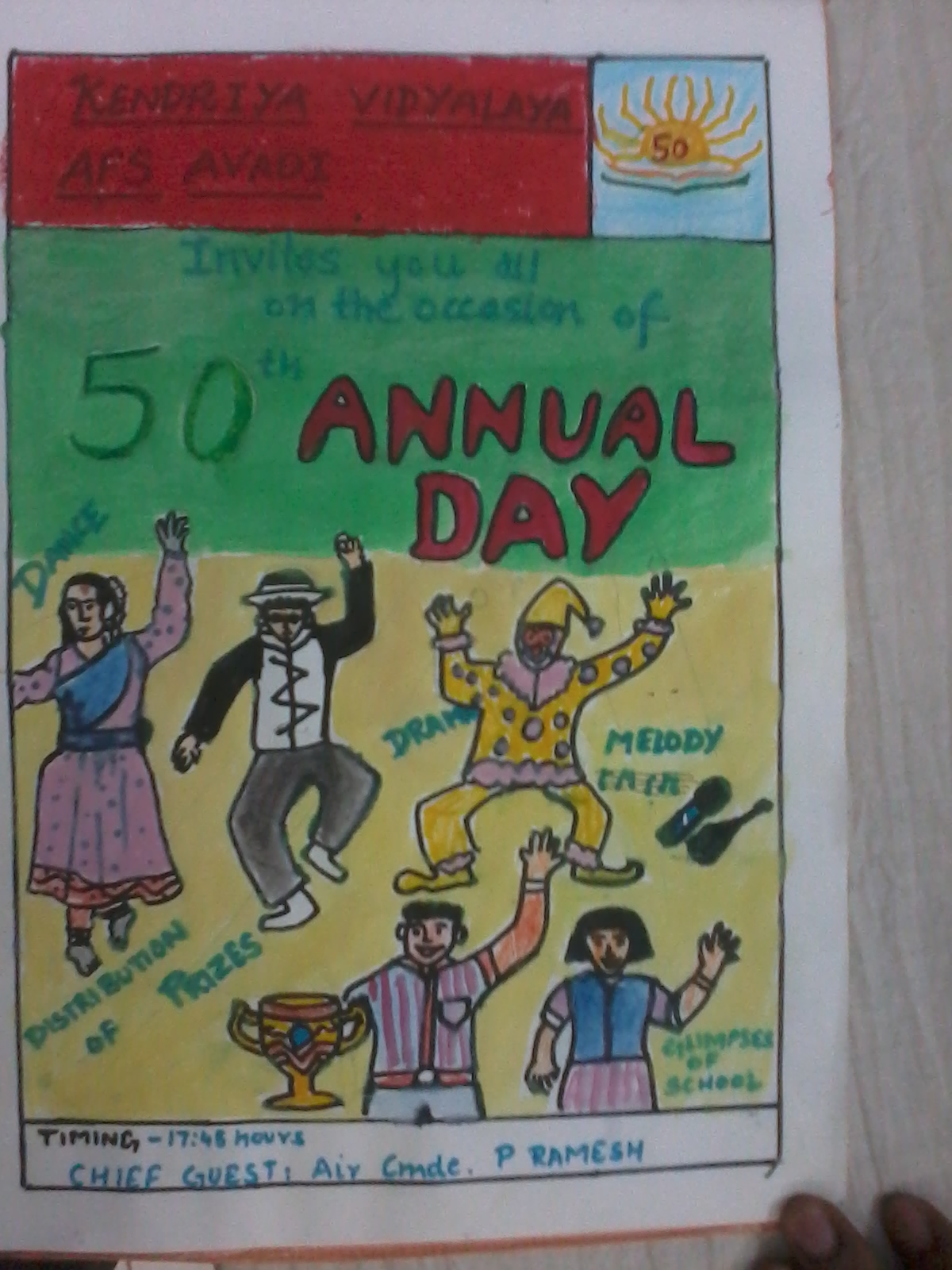 ART Palettes Annual Day Posters made by Students