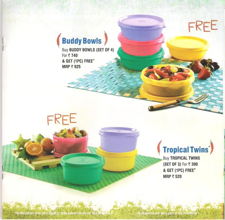tupperware january india flyer consumer chennai